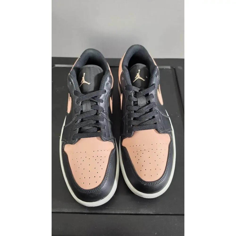 Nike Air Jordan 1 Low Arctic Orange Black Anthracite 553558-034 Mens 9.5 Sneaker